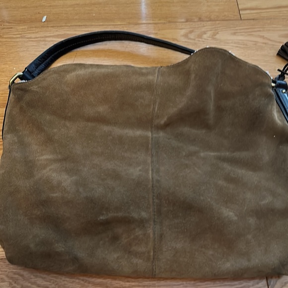 Ugg sheepskin sack purse in tan - Picture 7 of 9